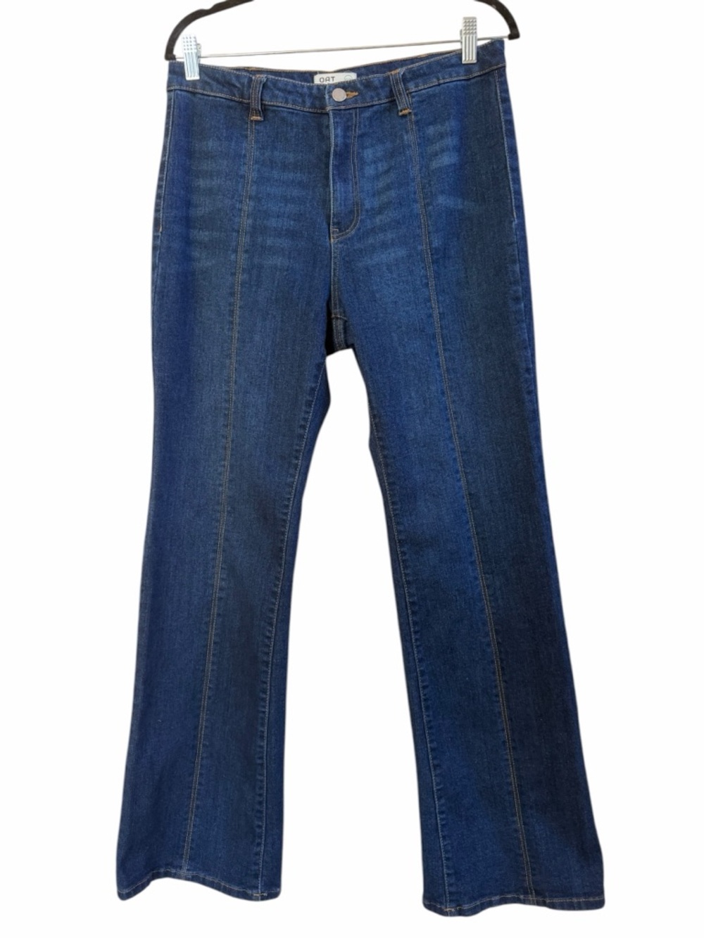 Oat New York denim jeans tan mid seaming